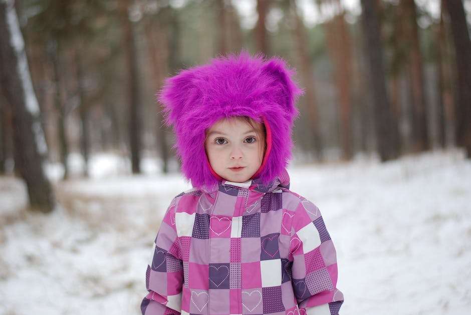 Children's Winter Gear - A collection of brightly colored winter clothing and accessories, designed to keep kids warm, dry, and safe during winter outdoor activities.