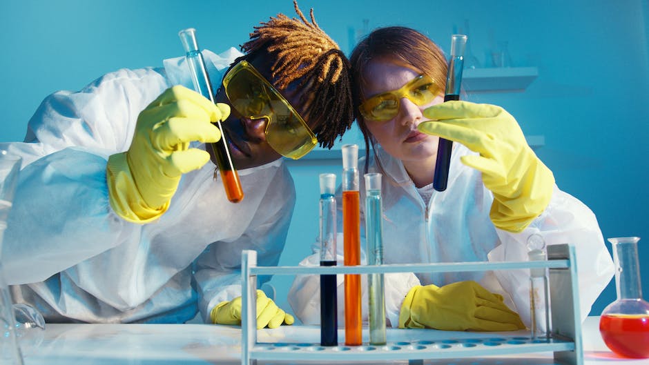 Image showing a scientist conducting water research in a laboratory setting.