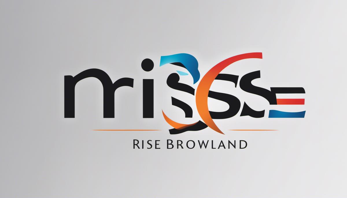 Image of Rise Broadband logo, showing a connection symbol with dashes surrounding it and the text 'Rise Broadband' beside it